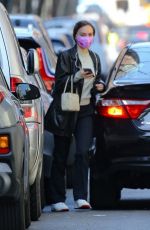 LILY-ROSE DEPP Out and About in New York 03/10/2021