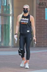 LINDSEY VONN Leaves a Gym in Beverly Hills 03/30/2021