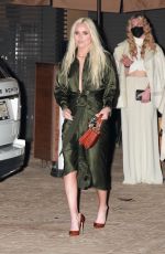 LINDSEY VONN Leaves Nobu in Malibu 03/01/2021