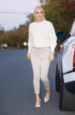 LINDSEY VONN Out in Beverly Hills 03/07/2021