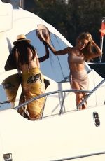 LISA HOCHSTEIN at Party on the Boat in Miami 03/28/2021