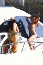 LISA HOCHSTEIN at Party on the Boat in Miami 03/28/2021