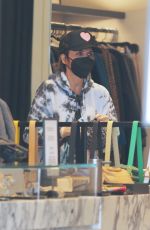LISA RINNA Out Shopping in Los Angeles 03/21/2021