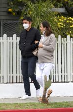 LIV LO and Henry Golding Out in Los Angeles 03/20/2021