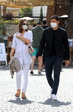 LIV LO and Henry Golding Out in Los Angeles 03/20/2021