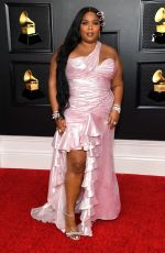 LIZZO at 2021 Grammy Awards in Los Angeles 03/14/2021