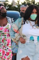 LIZZO at Nobu in Malibu 03/19/2021