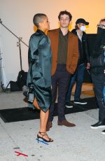 LORDAN ALEXANDER and WHITNEY PEAK on the Ste of Gossip Girl 03/25/2021