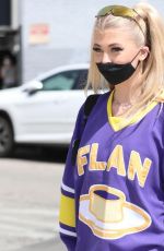 LOREN GRAY on the Set of Honestly Loren in Los Angeles 03/24/2021