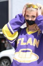 LOREN GRAY on the Set of Honestly Loren in Los Angeles 03/24/2021