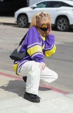 LOREN GRAY Out on Melrose Avenue in West Hollywood 03/24/2021