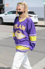 LOREN GRAY Out on Melrose Avenue in West Hollywood 03/24/2021