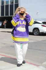 LOREN GRAY Out on Melrose Avenue in West Hollywood 03/24/2021