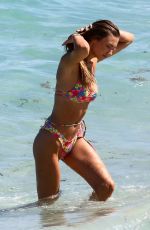 LORENA RAE in Bikini at a Beach in Miami 03/27/2021