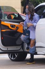 LORI HARVEY Out for Lunch at Nobu in New York 03/15/2021