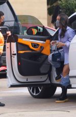 LORI HARVEY Out for Lunch at Nobu in New York 03/15/2021