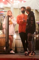 LOTTIE MOSS and TANA MONGEAU at Saddle Ranch in West Hollywood 03/12/2021