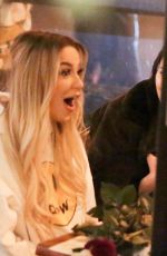 LOTTIE MOSS and TANA MONGEAU at Saddle Ranch in West Hollywood 03/12/2021
