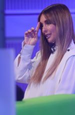 LOUISE REDKNAPP on the Set of The One Show in London 03/04/2021