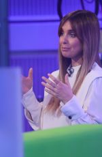 LOUISE REDKNAPP on the Set of The One Show in London 03/04/2021