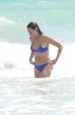 LUANN DE LESSEPS in Bikini at a Beach in Tulum 03/02/2021