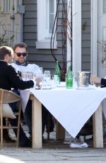 LUANN DE LESSEPS Out for Lunch in Sag Harbor 03/21/2021