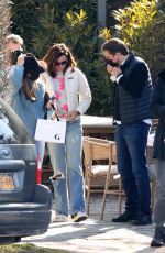 LUANN DE LESSEPS Out for Lunch in Sag Harbor 03/21/2021