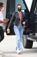 LUCY HALE in Denim Out Shopping in Los Angeles 03/07/2021