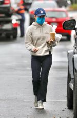 LUCY HALE Out and About in Los Angeles 03/03/2021
