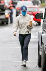 LUCY HALE Out and About in Los Angeles 03/03/2021