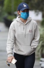 LUCY HALE Out and About in Los Angeles 03/03/2021