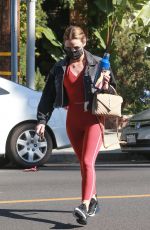 LUCY HALE Out and About in West Hollywood 03/01/2021