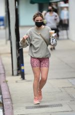 LUCY HALE Out for Caffee at Starbucks in Los Angeles 03/07/2021
