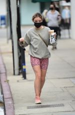 LUCY HALE Out for Caffee at Starbucks in Los Angeles 03/07/2021