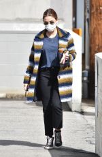 LUCY HALE Out for Coffee in Los Angeles 03/11/2021