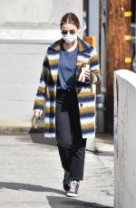 LUCY HALE Out for Coffee in Los Angeles 03/11/2021