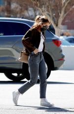 LUCY HALE Out for Coffee in Los Angeles 03/26/2021