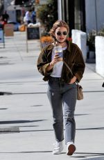 LUCY HALE Out for Coffee in Los Angeles 03/26/2021