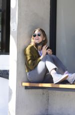 LUCY HALE Out for Coffee in Los Angeles 03/26/2021