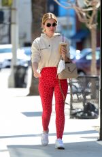 LUCY HALE Out for Morning Coffee in Los Angeles 03/28/2021