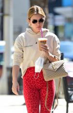 LUCY HALE Out for Morning Coffee in Los Angeles 03/28/2021