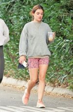 LUCY HALE Out for Morning Hike in Studio City 03/07/2021