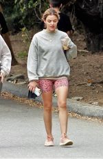 LUCY HALE Out for Morning Hike in Studio City 03/07/2021