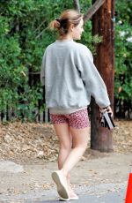 LUCY HALE Out for Morning Hike in Studio City 03/07/2021