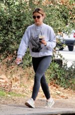 LUCY HALE Out Hiking in Los Angeles 03/08/2021