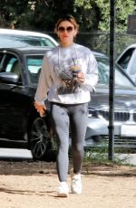 LUCY HALE Out Hiking in Los Angeles 03/08/2021