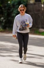 LUCY HALE Out Hiking in Los Angeles 03/08/2021