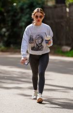 LUCY HALE Out Hiking in Los Angeles 03/08/2021
