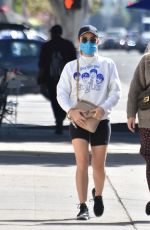 LUCY HALE Shopping at American Rag Cie in Los Angeles 03/02/2021