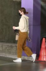 LUCY HALE Shopping at Jewelry Store in Los Angeles 03/15/2021
